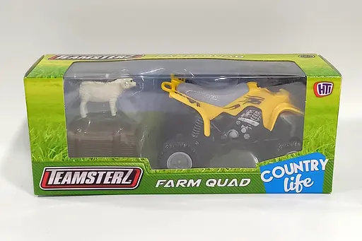 Ферма 1372247.V20 квадроцикл 10см, животное, в коробке (6903317516056) Желтый - фото 1