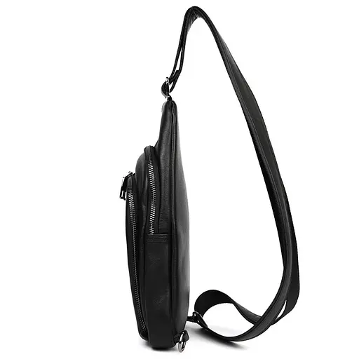 Мужской кожаный рюкзак слинг LIMARY 30х16.5х5 см sum0028215 - фото 3