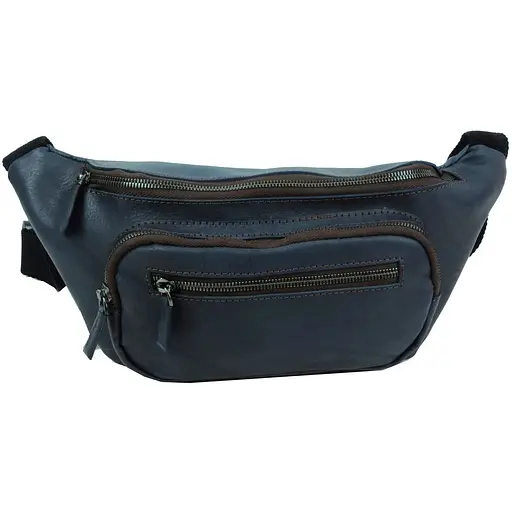 Шкіряна сумка Mykhail Ikhtyar 16х36х6 см sum0022999 - фото 1