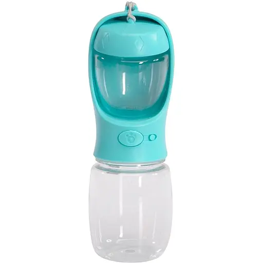 Бутылка для воды для собак Camon с держателем для лакомства портативная 330 мл