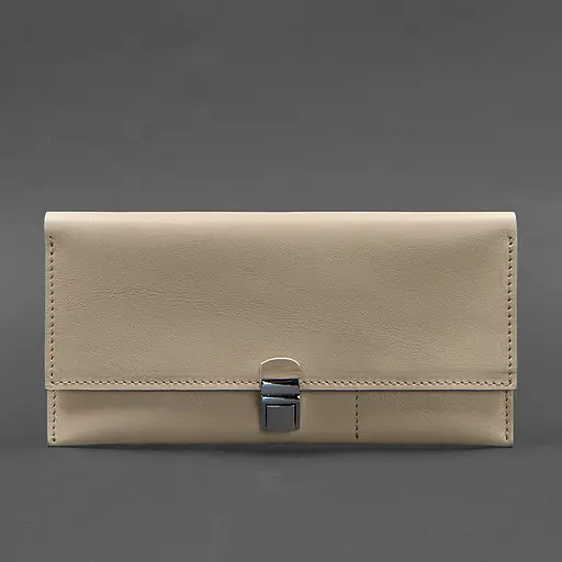 Шкіряний жіночий тревел-кейс Journey 2.0 Світло-бежевий - фото 6