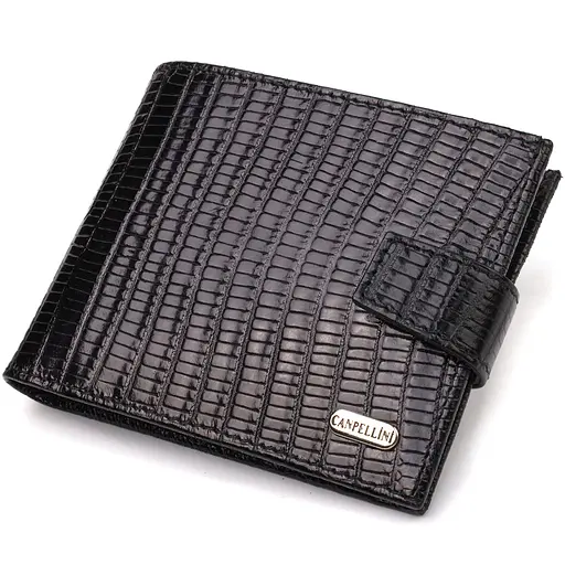 Мужской кожаный кошелек Canpellini 12.2х9.5х2 см acs0025667 - фото 1