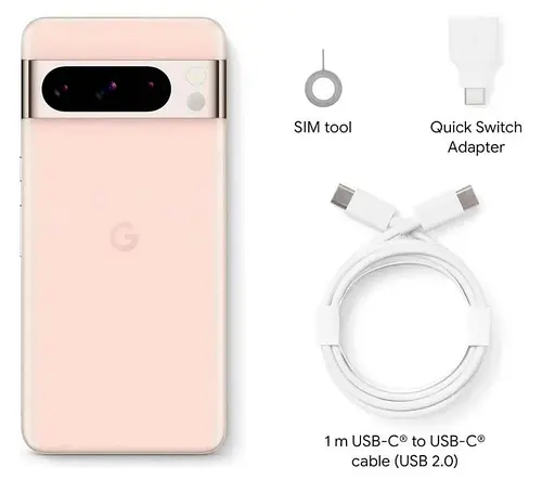Смартфон Google Pixel 8 Pro 5G 12/128 GB porcelain (бежевый - слоновая кость) - фото 5