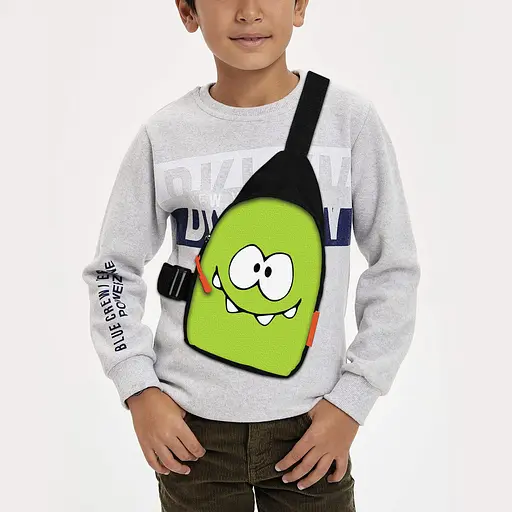 Сумка через плече дитяча Ам Ням 29х17 см сумка слінг для хлопчика (02302)