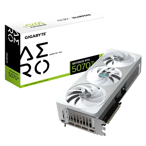 Відеокарта GeForce RTX 5070 Ti 16GB Gigabyte Aero OC (GV-N507TAERO OC-16GD)