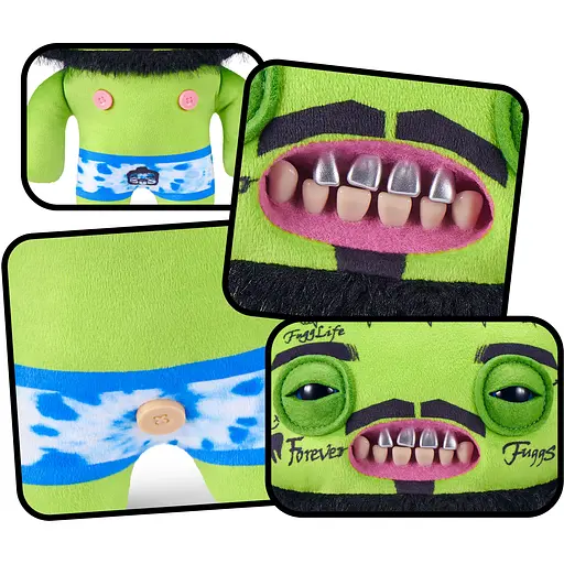  М'яка іграшка Fuggler Репзік – Бітовий Мордач (15754D) - фото 3