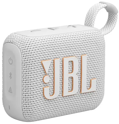 Портативная акустика JBL Go 4 White (JBLGO4WHT) - фото 2