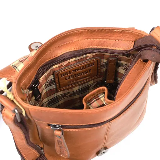Чоловіча шкіряна сумка Hill&Burry 20х24х6 см sum0026494 - фото 2