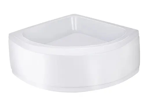 Набор Lidz Душевая кабина Latwa SC80x80.SAT.MID.GR полукруглая, стекло тонированное 4 мм + Душевой поддон Kapielka ST80x80x26, с панелью - фото 10