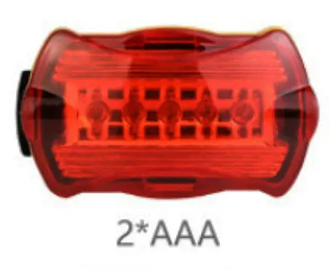 Вело фара із заднім ліхтарем мигалкою RB-B12 велосипедний водонепроникний ліхтар із кріпленням на батарейках - фото 4