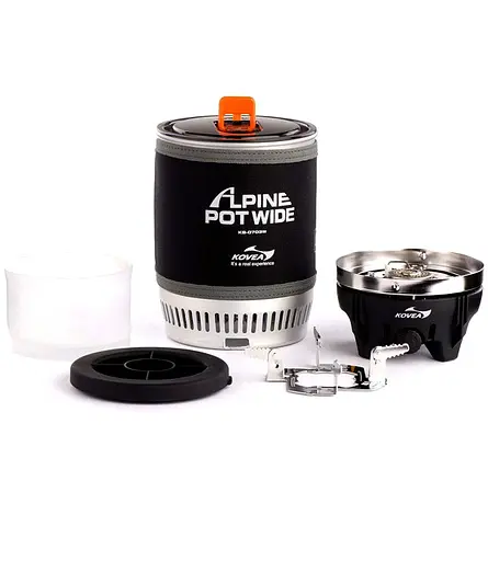 Горелка газовая Kovea KB-0703W Alpine Pot Wide (KB-0703W) - фото 15