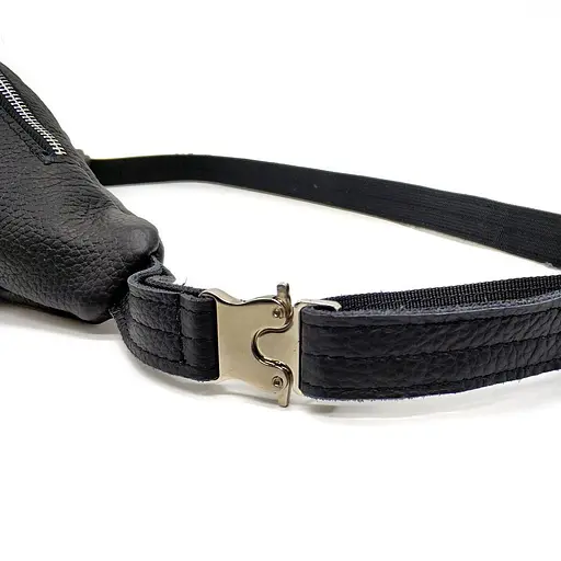 Чоловіча шкіряна сумка на пояс TARWA 33х11.5х8 см sum0025985 - фото 7