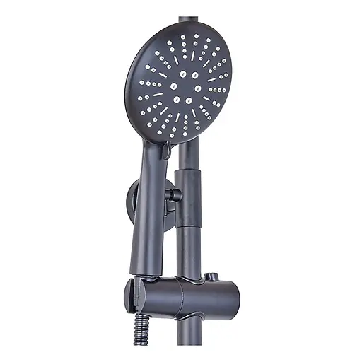 Душова система Champion SAP-009-J Black CH6164, Чорний матовий - фото 3