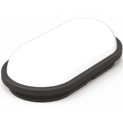 Светодиодный cветильник влагозащищенный AYDOS-20 20W черный 6400К - фото 1