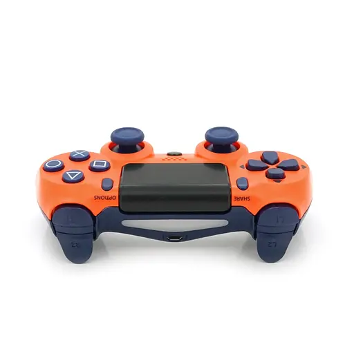 Беспроводной геймпад Brazzers DualShock 4 для PS4 оранжево-синий - фото 3
