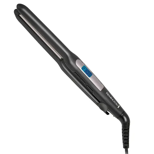 Випрямляч Remington PRO-Ceramic Extra Slim, температурних режимів 9, 150-230С, чохол, дісплей, кераміка, чорний