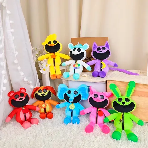 М’яка іграшка Смайлик, FG24030805, 30 см, усміхнена тварина (В асортименті) - фото 9