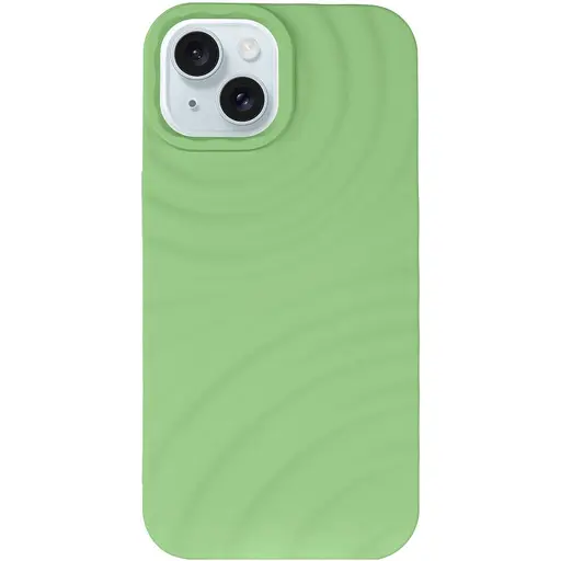Чохол Epik TPU MonoWave для Apple iPhone 15, 6.1 Light Green - фото 2