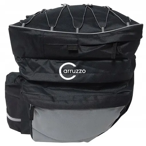 Велосипедная сумка на багажник. велоштаны с дождевиком 55L Carruzzo 34х39х43 см sum0021405 - фото 7