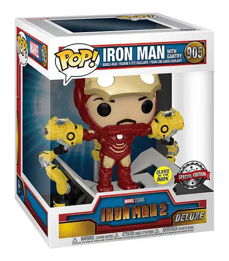 Фігурка Залізна людина Funko Pop Iron Man (with gantry) 15 см M IM 905 - фото 3