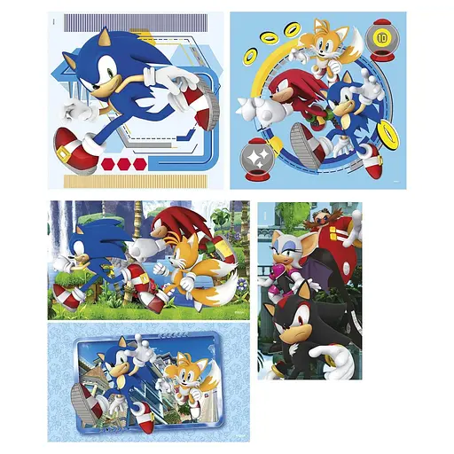  Пазл 10 в 1 Clementoni Sonic (80508) - фото 2