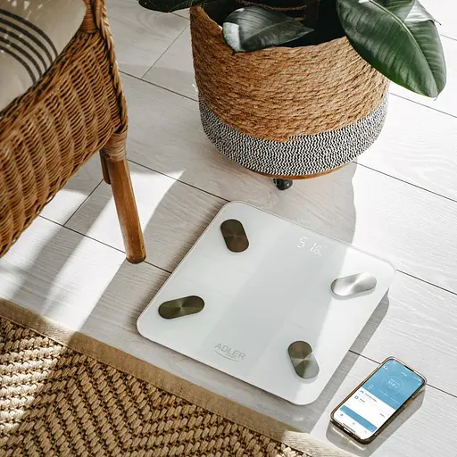 Весы напольные электронные Adler AD 8186 white - фото 10