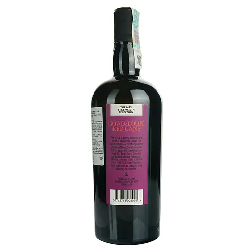 Ром S.B.S. Origin Guadeloupe Red Cane 57% 0.7 л - фото 3