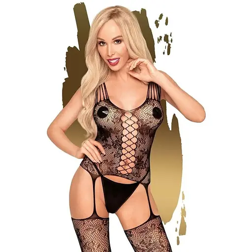 Комбінезон Penthouse Lingerie Love Bud XL чорний