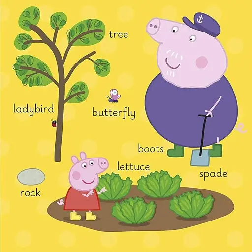 Peppa’s First 100 Words. An early-learning lift-the-flap book for toddlers - фото 4