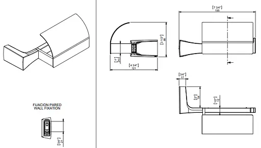 Тримач туалетного паперу Sonia S7 131853 Хром - фото 3