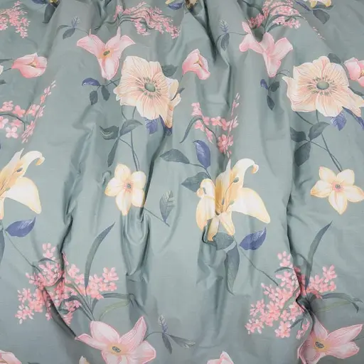 Комплект постільної білизни Viluta євро ранфорс 22213 100% бавовна - фото 5