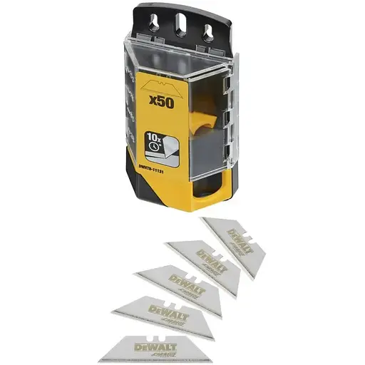 Лезвия запасные DeWalt Carbide трапецевидные длина 62 мм (DWHT8-11131) - фото 1