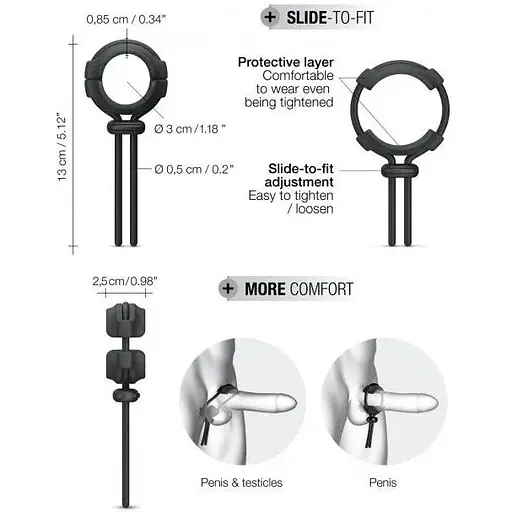 Регульоване ерекційне кільце Dorcel Fit Ring - фото 13