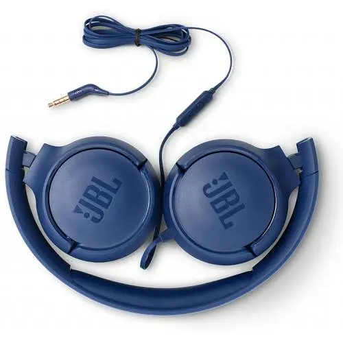 Навушники JBL Tune 500 Blue (JBLT500BLU) - фото 5