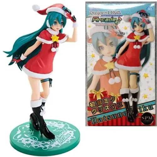 Фигурка Sega Мику Хацунэ Рождественская версия Hatsune Miku Christmas 23,0 см VC 27.111