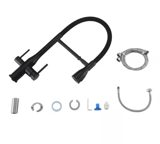 Змішувач для кухні Gappo з виходом для питної води, з гнучким виливом G4399-76 - фото 5