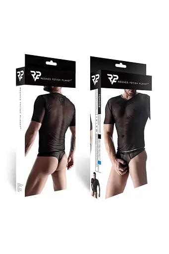 Мужская футболка Regnes Fetish Planet XXL (черный) - фото 4