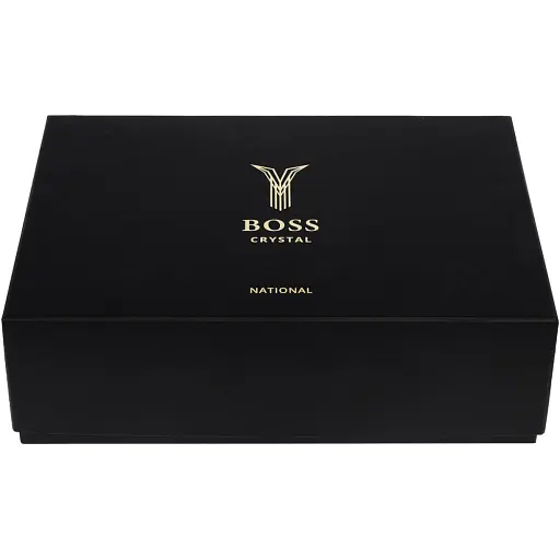 Подарочный набор стаканов Boss Crystal "Гербовый с трезубцем" графин - фото 2