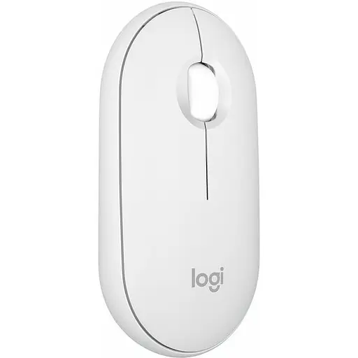 Мышь компьютерная Logitech Pebble Mouse 2 M350 Tonal White (910-007013)