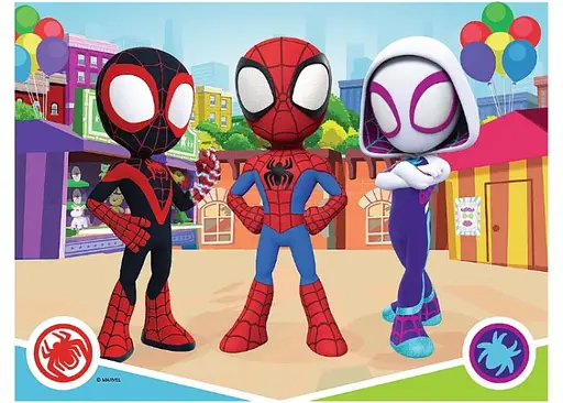 Пазл Trefl Пригоди Спайдермена та друзів Марвел: Спайдермен та друзі 30 ел. (18285) - фото 3