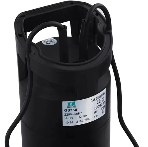Насос дренажний Pumpman GS750 Нmax 10 м Qmax 12,9 куб.м 750 Вт (CV029787) - фото 2