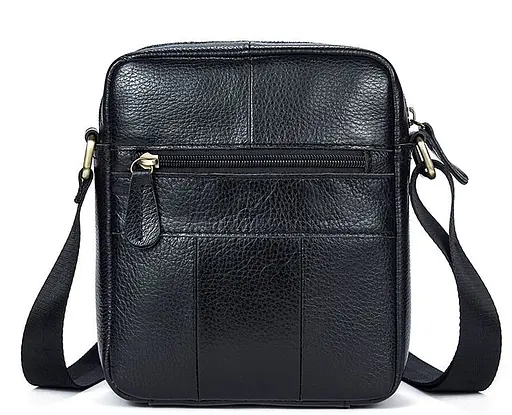 Сумка кожаная мужская Vintage 18х21х5,5 см 000154032 - фото 9