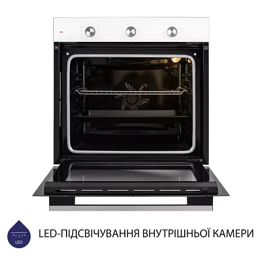 Духовой шкаф электрический Minola EO 684 WH - фото 6