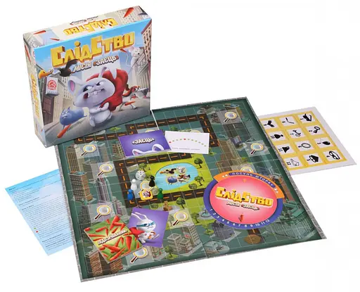 Настільна гра "Слідство. Місія Заєць" Arial 911593, 16 карт підозрюваних - фото 2