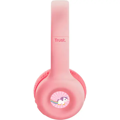 Навушники Trust On-ear Nouna Kids Wireless Mic рожеві - фото 10