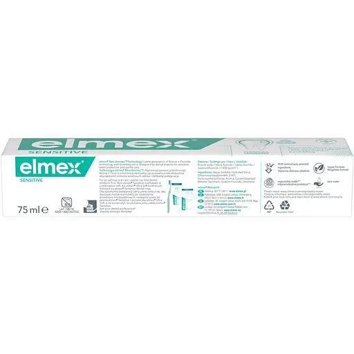 Уценка. Зубная паста Elmex Sensitive Toothpaste 75 мл - фото 4