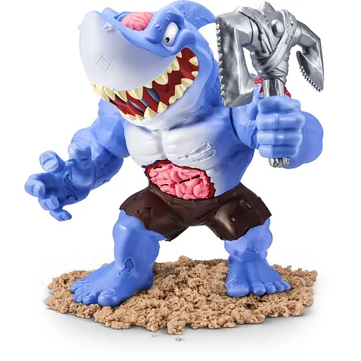 Игрушка Smashers Большой Дом Ужасов Акула в наборе с аксессуарами (74124D) - фото 4