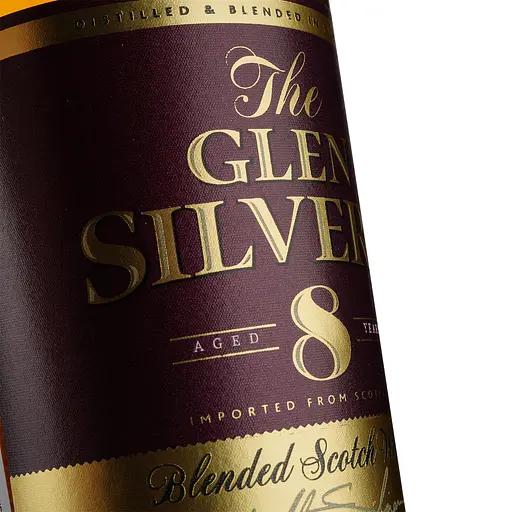 Уценка. Виски Glen Silver's 8 yo Blended Scotch Whisky 40% 0.7 л - фото 4