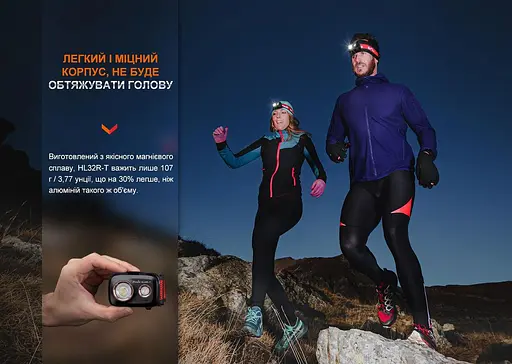 Налобный фонарь Fenix HL32R-T 800лм IP66 (Синий) - фото 9