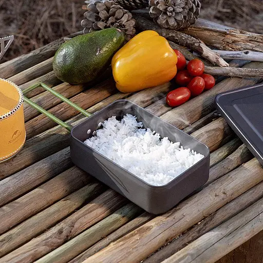 Туристична ємність для зберігання та приготування Naturehike NH21CJ011 з алюмінію - фото 4